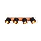 TOMMY Φωτιστικό Οροφής Spot REALITY LIGHTING R81334030 Υφασμάτινο Ξύλινο TOMMY Φωτιστικό Οροφής Spot REALITY LIGHTING R81334030 Υφασμάτινο Ξύλινο
