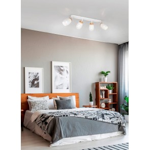 BIDAR Φωτιστικό Οροφής Spot REALITY LIGHTING R81574031 Λευκό