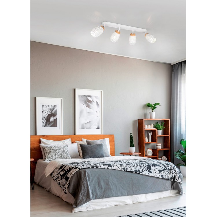 BIDAR Φωτιστικό Οροφής Spot REALITY LIGHTING R81574031 Λευκό BIDAR Φωτιστικό Οροφής Spot REALITY LIGHTING R81574031 Λευκό
