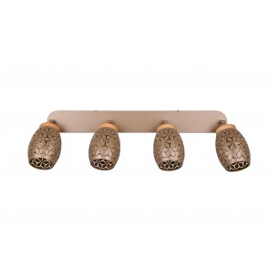 BIDAR Φωτιστικό Οροφής Spot REALITY LIGHTING R81574065 Καφέ