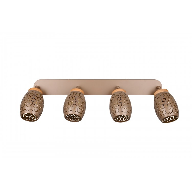 BIDAR Φωτιστικό Οροφής Spot REALITY LIGHTING R81574065 Καφέ BIDAR Φωτιστικό Οροφής Spot REALITY LIGHTING R81574065 Καφέ