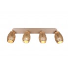 BIDAR Φωτιστικό Οροφής Spot REALITY LIGHTING R81574065 Καφέ BIDAR Φωτιστικό Οροφής Spot REALITY LIGHTING R81574065 Καφέ