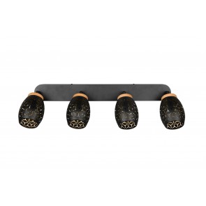 BIDAR Φωτιστικό Οροφής Spot REALITY LIGHTING R81574080 Χρυσό