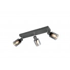 CADIZ Φωτιστικό Οροφής Spot REALITY LIGHTING R81783042 Ανθρακί Γυάλινο CADIZ Φωτιστικό Οροφής Spot REALITY LIGHTING R81783042 Ανθρακί Γυάλινο