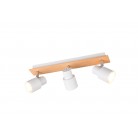 PIERRE Φωτιστικό Οροφής Spot REALITY LIGHTING R81983031 Λευκό Ξύλινο PIERRE Φωτιστικό Οροφής Spot REALITY LIGHTING R81983031 Λευκό Ξύλινο