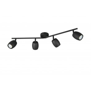 NANCY Φωτιστικό Οροφής Spot REALITY LIGHTING R86264032 Μαύρο