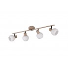 BOBA Φωτιστικό Οροφής Spot REALITY LIGHTING R86374043 Μπεζ BOBA Φωτιστικό Οροφής Spot REALITY LIGHTING R86374043 Μπεζ