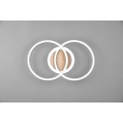 GIRO R62783635 φωτιστικό οροφής LED REALITY LIGHTING χρώμα του ξύλου