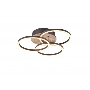 CIRCLE R62823135 φωτιστικό οροφής LED REALITY LIGHTING χρώμα του ξύλου