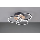 CIRCLE R62823135 φωτιστικό οροφής LED REALITY LIGHTING χρώμα του ξύλου