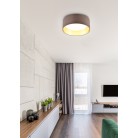 LOCARNO R64191141 φωτιστικό οροφής LED REALITY LIGHTING taupe