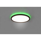 AUREO R64371132 φωτιστικό οροφής LED REALITY LIGHTING Μαύρο ματ