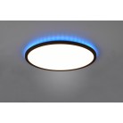 AUREO R64371932 φωτιστικό οροφής LED REALITY LIGHTING Μαύρο ματ