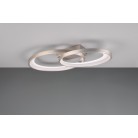 MALAGA R64482107 φωτιστικό οροφής LED REALITY LIGHTING Νίκελ ματ