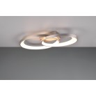 MALAGA R64482107 φωτιστικό οροφής LED REALITY LIGHTING Νίκελ ματ