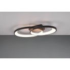 MALAGA R64482134 φωτιστικό οροφής LED REALITY LIGHTING Μαύρο Λευκό