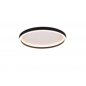 ROTONDA R64502132 φωτιστικό οροφής LED REALITY LIGHTING Μαύρο ματ