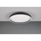 ROTONDA R64502132 φωτιστικό οροφής LED REALITY LIGHTING Μαύρο ματ