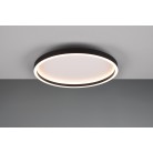 ROTONDA R64502132 φωτιστικό οροφής LED REALITY LIGHTING Μαύρο ματ