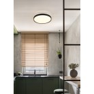 SPACY R64851132 φωτιστικό οροφής LED REALITY LIGHTING Μαύρο ματ