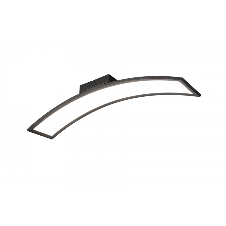SIGMA R64861132 φωτιστικό οροφής LED REALITY LIGHTING Μαύρο ματ