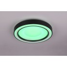 ARCO R65091432 φωτιστικό οροφής LED REALITY LIGHTING Μαύρο ματ