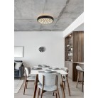 CHIZU R67161132 φωτιστικό οροφής LED REALITY LIGHTING Μαύρο ματ