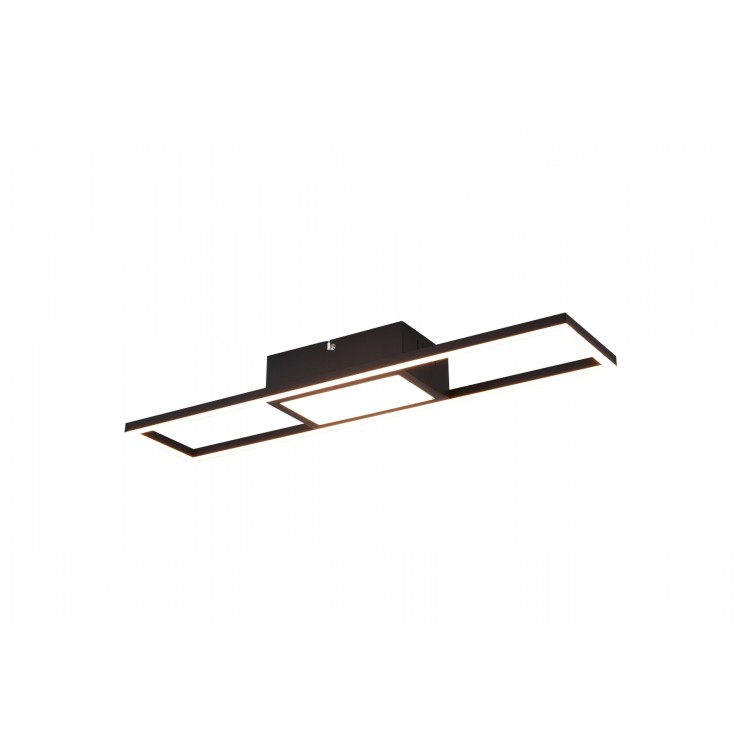 RIGIDO R67172132 φωτιστικό οροφής LED REALITY LIGHTING Μαύρο ματ