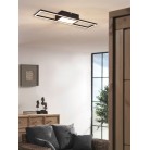 RIGIDO R67172132 φωτιστικό οροφής LED REALITY LIGHTING Μαύρο ματ