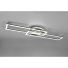 TWISTER R67183107 φωτιστικό οροφής LED REALITY LIGHTING Νίκελ ματ