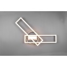 TWISTER R67183107 φωτιστικό οροφής LED REALITY LIGHTING Νίκελ ματ