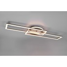 TWISTER R67183107 φωτιστικό οροφής LED REALITY LIGHTING Νίκελ ματ