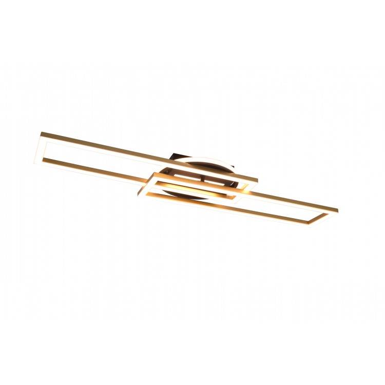 TWISTER R67183108 φωτιστικό οροφής LED REALITY LIGHTING χρώμα ορείχαλκου ματ