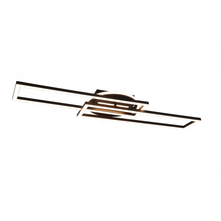 TWISTER R67183132 φωτιστικό οροφής LED REALITY LIGHTING Μαύρο ματ