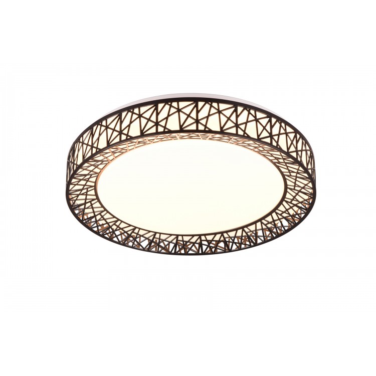 CLUSTER R67321102 φωτιστικό οροφής LED REALITY LIGHTING Μαύρο