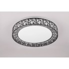 CLUSTER R67321102 φωτιστικό οροφής LED REALITY LIGHTING Μαύρο