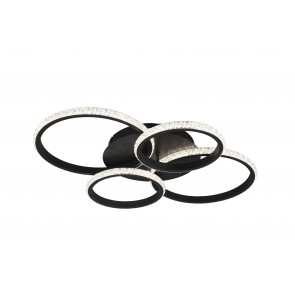 CIRES R67364132 φωτιστικό οροφής LED REALITY LIGHTING Μαύρο ματ
