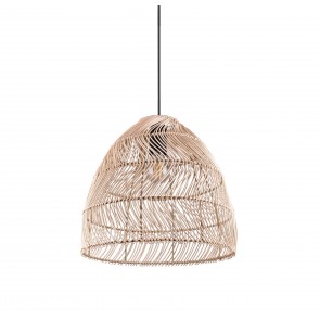 RIKE Κρεμαστό φωτιστικό REALITY LIGHTING  R31131036 - RATTAN  ø 35cm