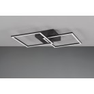 TRAIL Φωτιστικό οροφής / τοίχου REALITY LIGHTING R64492132 Μαύρο ματ