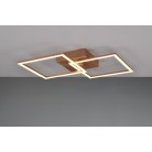TRAIL Φωτιστικό οροφής / τοίχου REALITY LIGHTING R64492165 καφέ