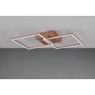 TRAIL Φωτιστικό οροφής / τοίχου REALITY LIGHTING R64492165 καφέ