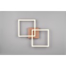 TRAIL Φωτιστικό οροφής / τοίχου REALITY LIGHTING R64492165 καφέ