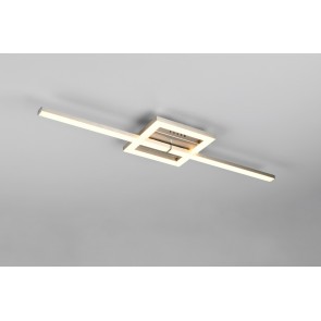 VIALE Φωτιστικό οροφής REALITY LIGHTING R67303107 νίκελ ματ