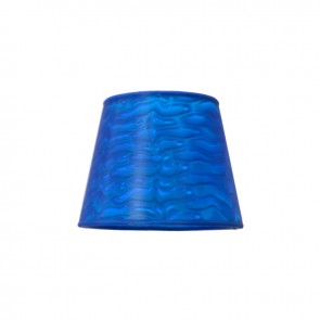 Αμπαζούρ για πολυέλαιο - μπλε πολυκαρβονικό