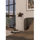 MACCLES Φωτιστικό Απλίκα Τοίχου EGLO 43958 μαύρο ξύλο H15cm MACCLES Φωτιστικό Απλίκα Τοίχου EGLO 43958 μαύρο ξύλο H15cm