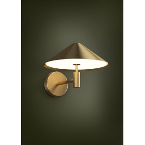 PARAGUAY Απλίκα Τοίχου LED EGLO 390273 χρυσό H20,5cm