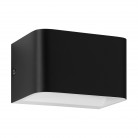 SANIA 4 Απλίκα Τοίχου LED EGLO 901016 μαύρο L13cm