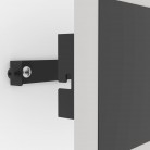 TALAMELLO 1 Απλίκα Τοίχου LED EGLO 901189 μαύρο λευκό L23cm