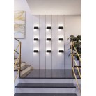 TALAMELLO 1 Απλίκα Τοίχου LED EGLO 901197 μαύρο L20cm