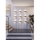 TALAMELLO 1 Απλίκα Τοίχου LED EGLO 901199 χρυσό L20cm